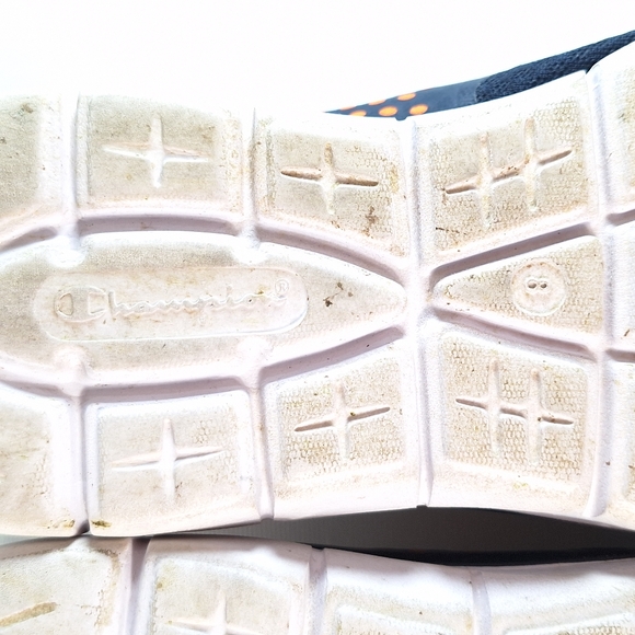 Champion Men's Navy Blue Orange Gusto Cross Trainer Shoes, 8 - Picture 10 of 12